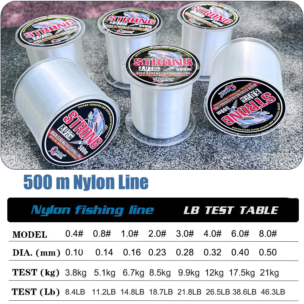 Limnoid 100/500M Fluorocarbon  - Ice Fishing Line recension och pris