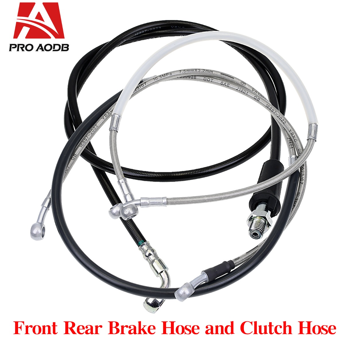 Motorcycle Front Rear Brake Oi - Braided Line recension och pris