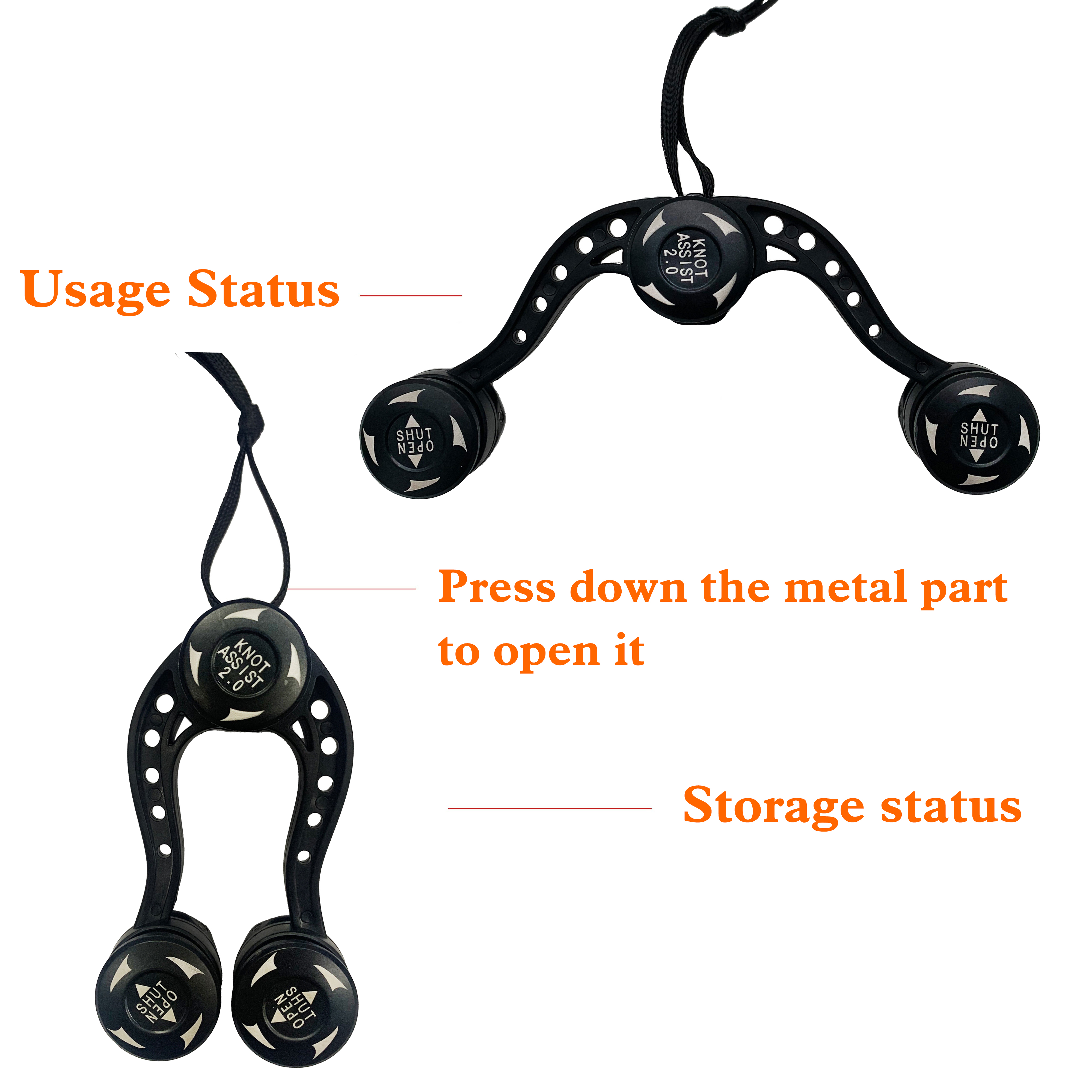 1pc GT FG Knotting Tool, A Qui - Fishing Line Winder recension och pris
