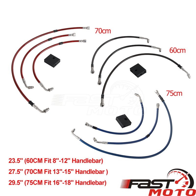 Motorcycle Brake Line Kit ABS  - Braided Line recension och pris