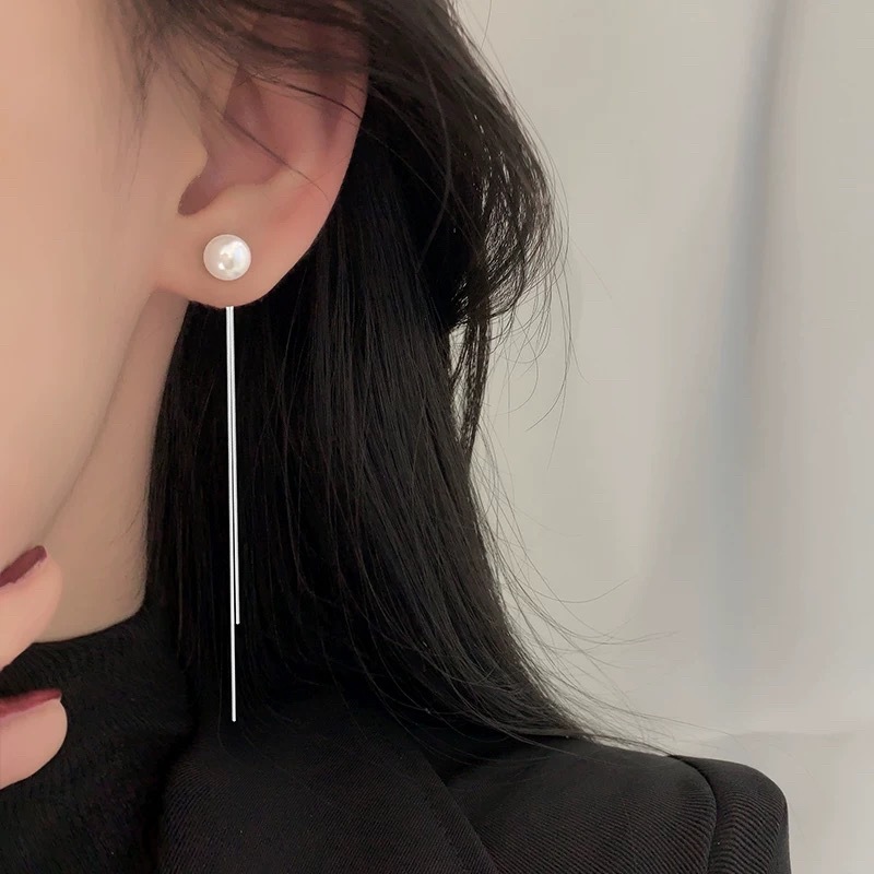 F.I.N.S 925 Silver Earrings Fo - Freshwater Line recension och pris